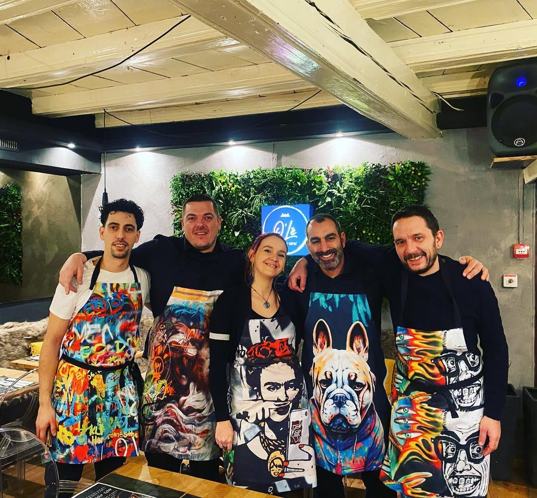 L'équipe O'Lé Burger et Tapas